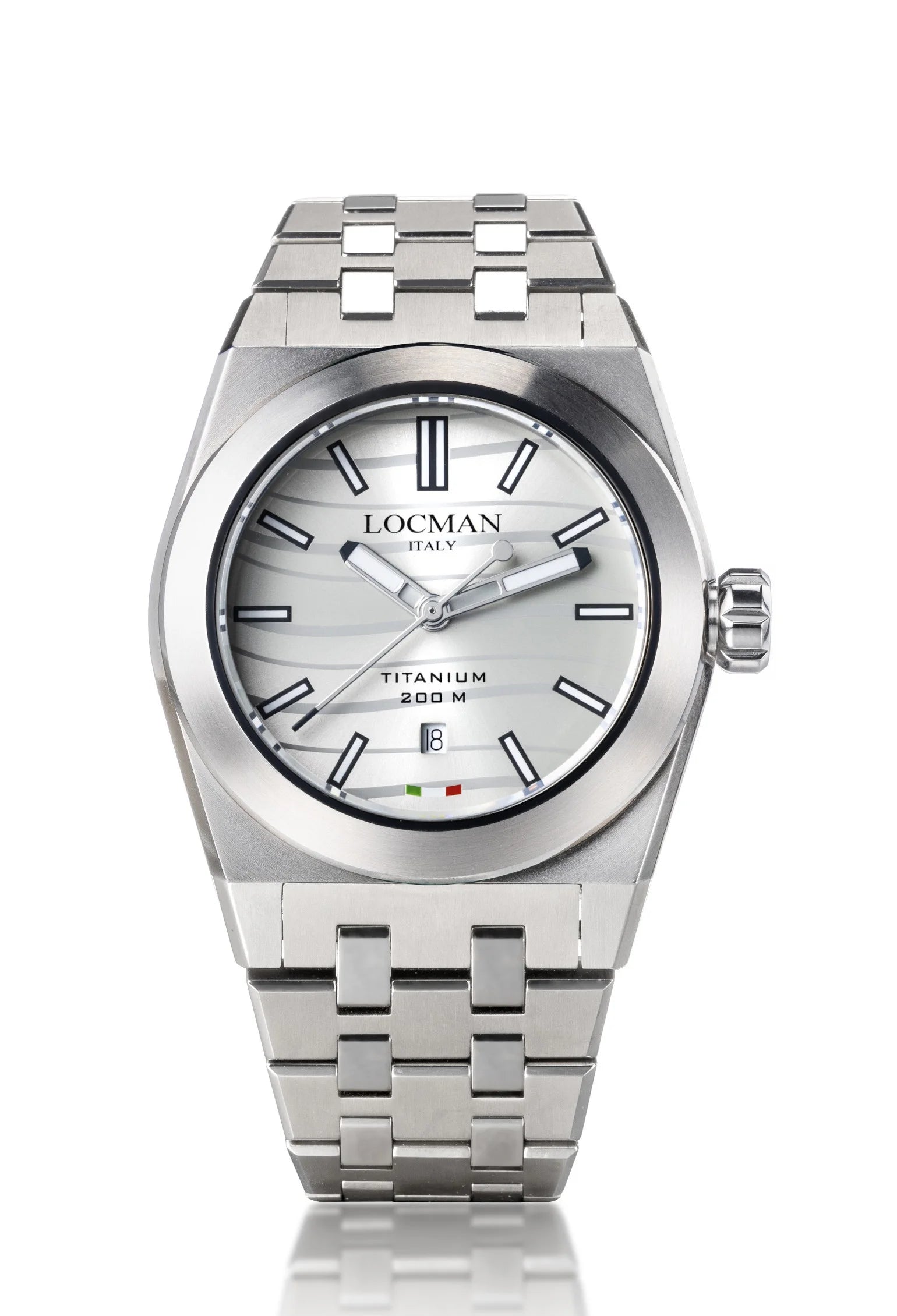 Stealth Solo Tempo - Titanio - Argento Sunray-Titanio-Acciaio