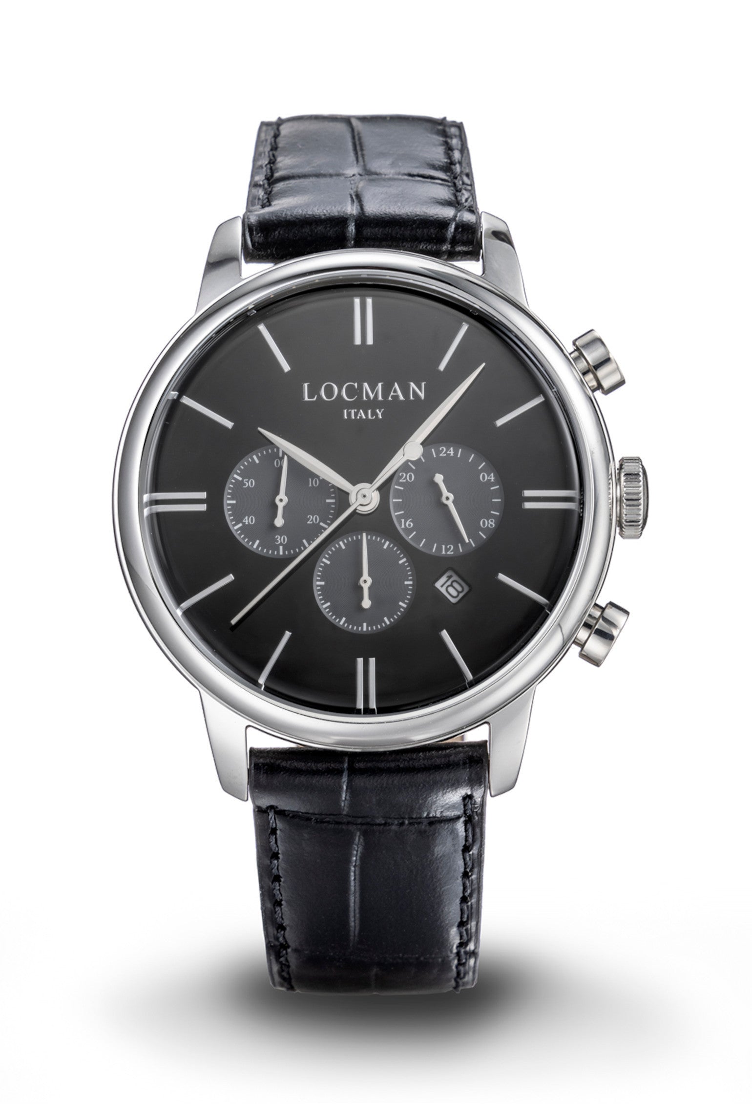 1960U Chronograph 41 MM - Steel - Black/Gray