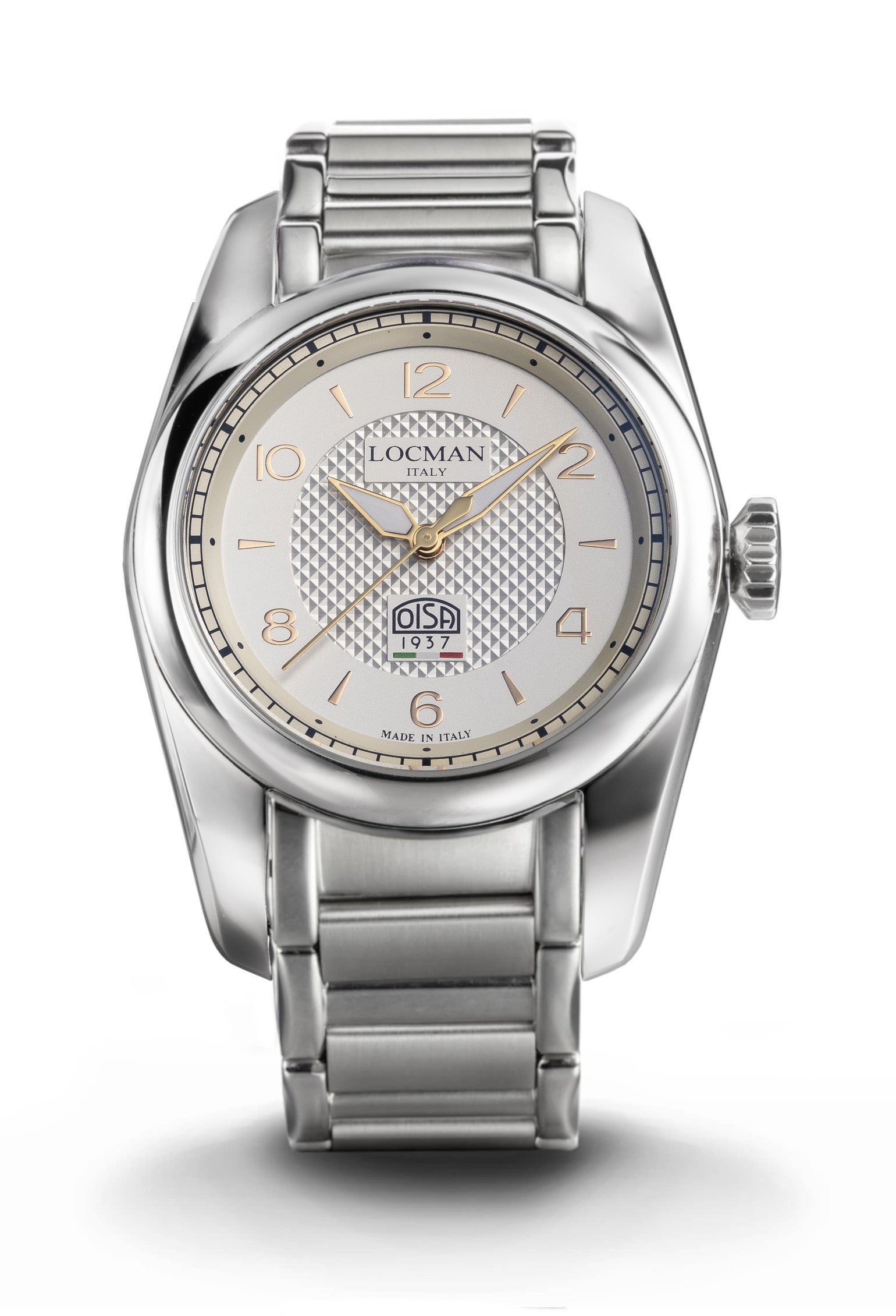 Aethalia Oisa 1937 - Titanio - Grigio con finiture Avorio-Bracciale in Titanio-Titanio