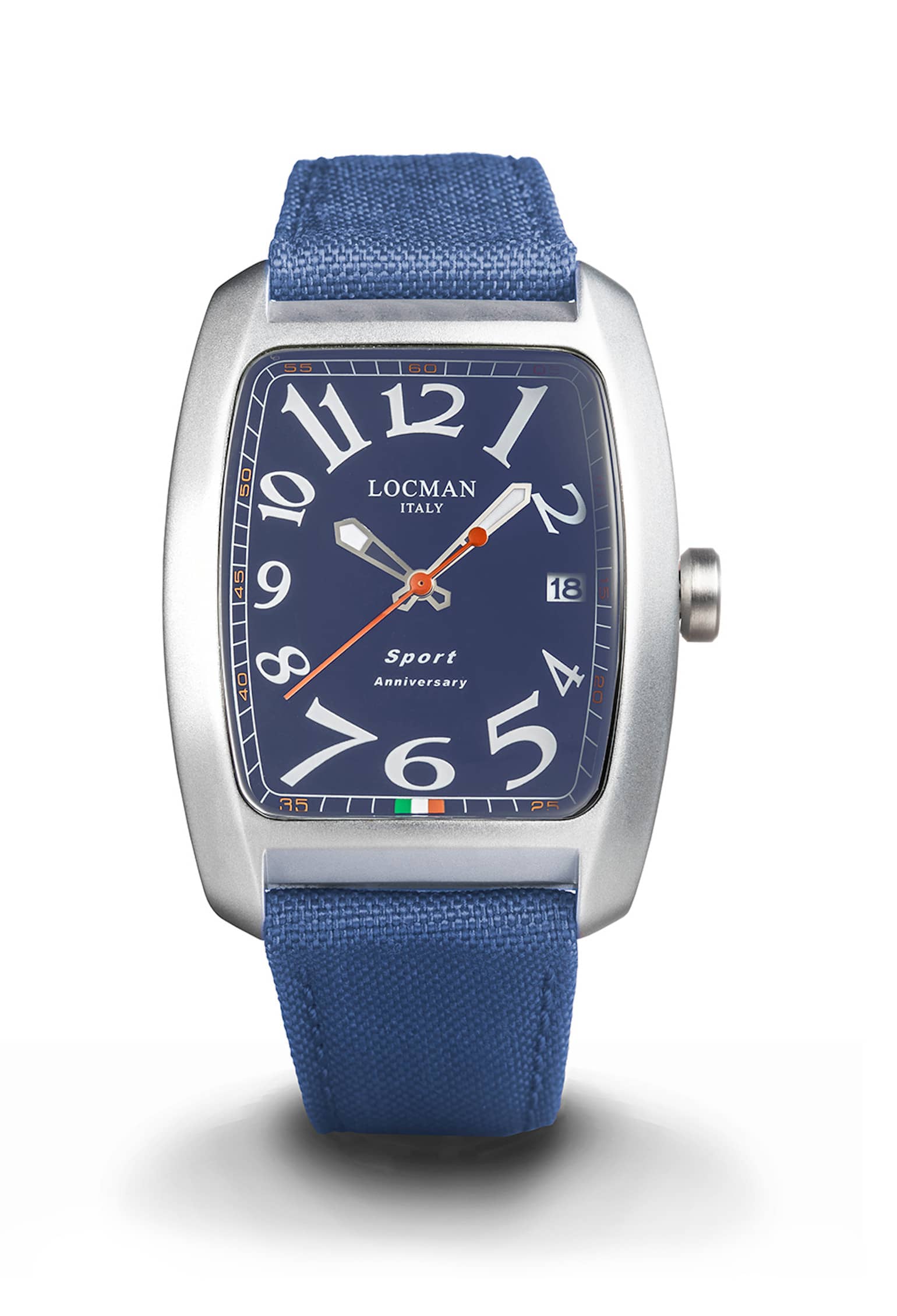 Sport Alluminio - Solo Tempo - Blu-Cordura-Blu-Arancioni