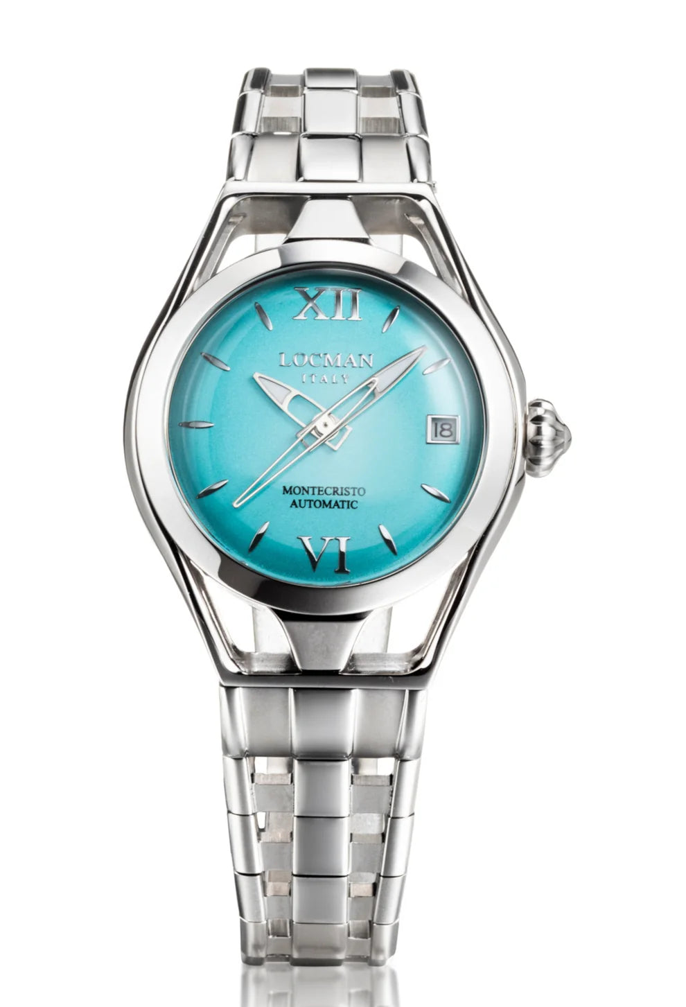 Solo Tempo Automatico SIO - Acciaio 36 mm - Azzurro - Bracciale