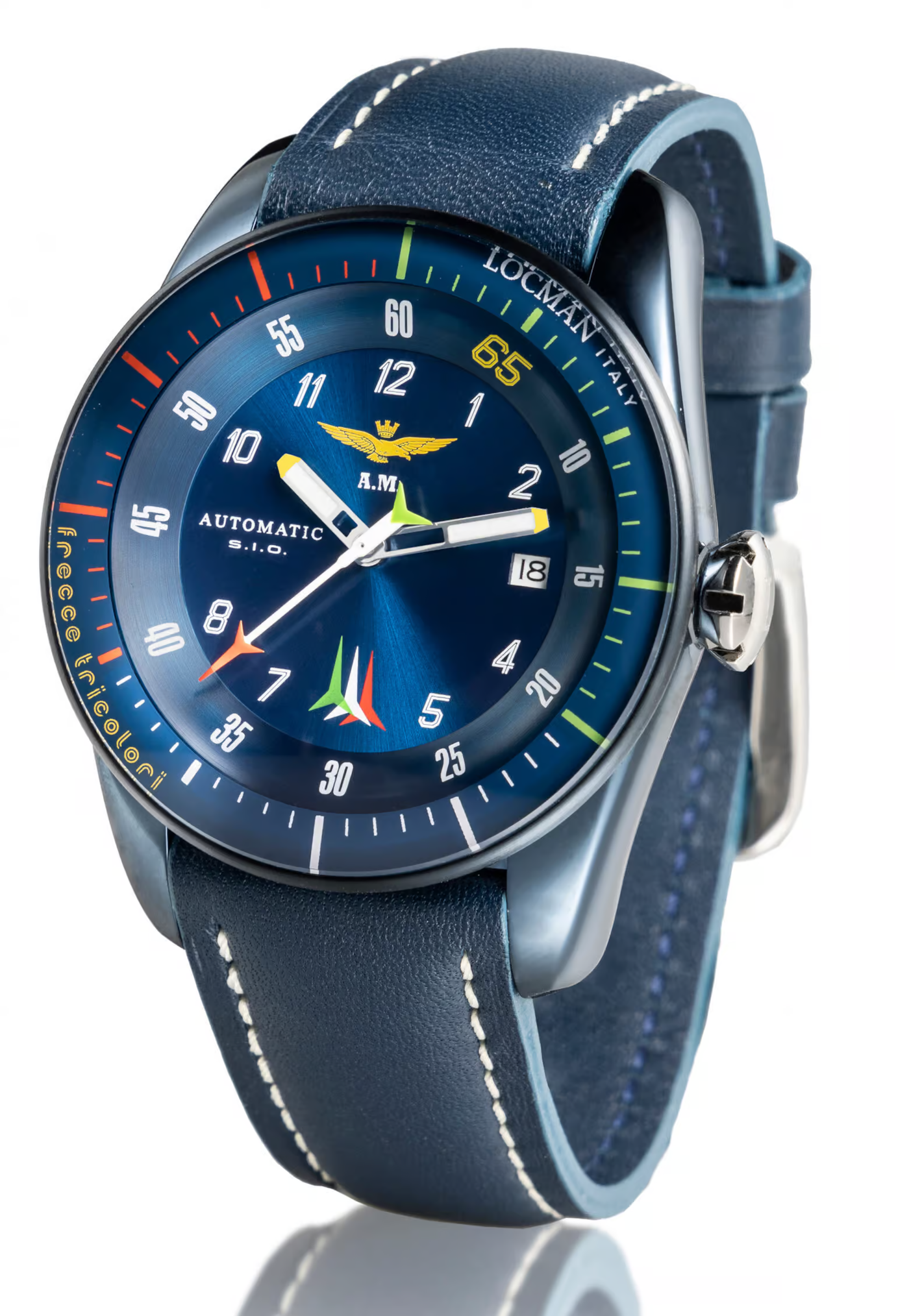 A dial inspired by cockpit instruments